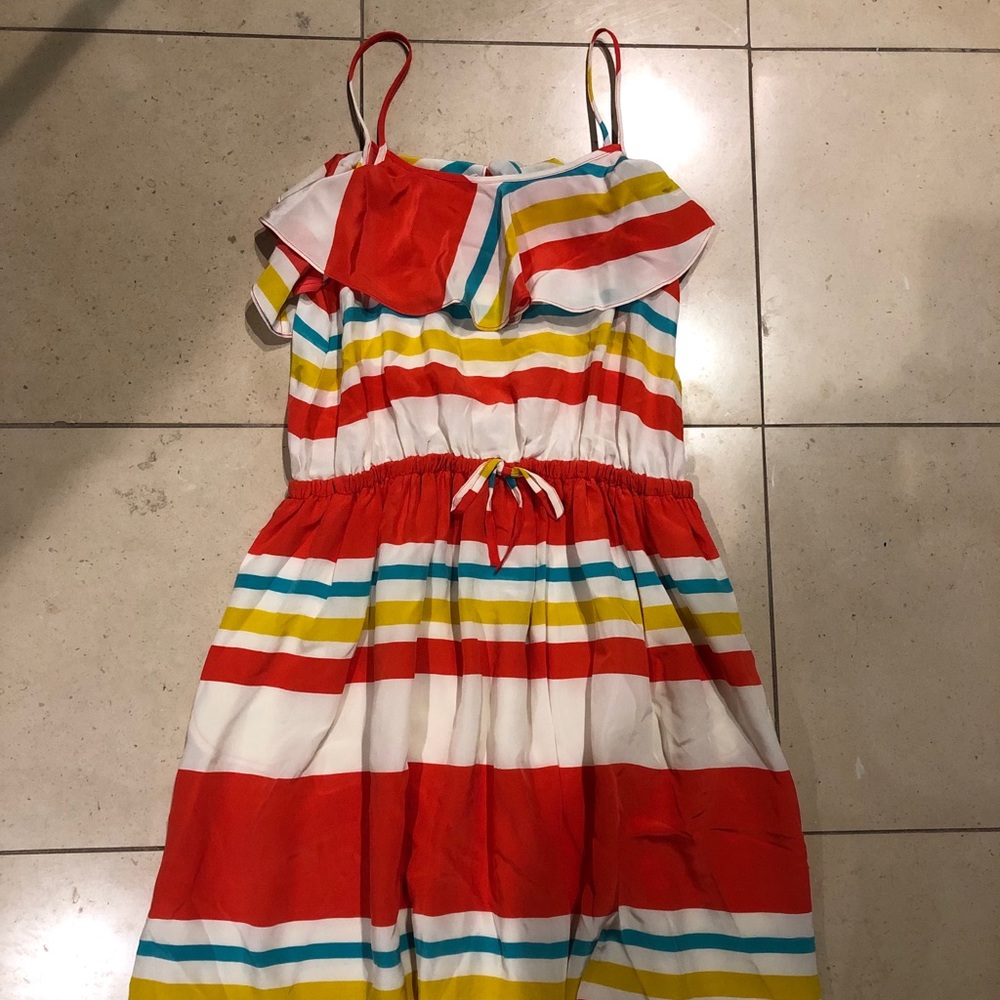 Juicy Couture Girls Colorful Stripe Dress